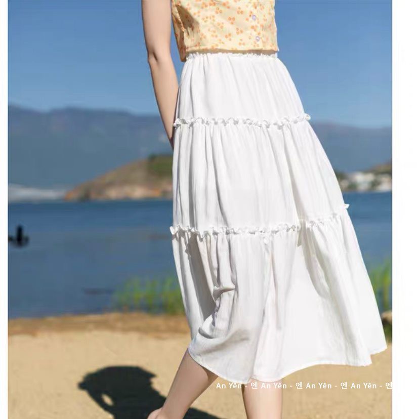 [Mã FAGREEN55 giảm tới 30K đơn 99K] An Yên 엔 - Chân váy lưng thun freesize - CV01