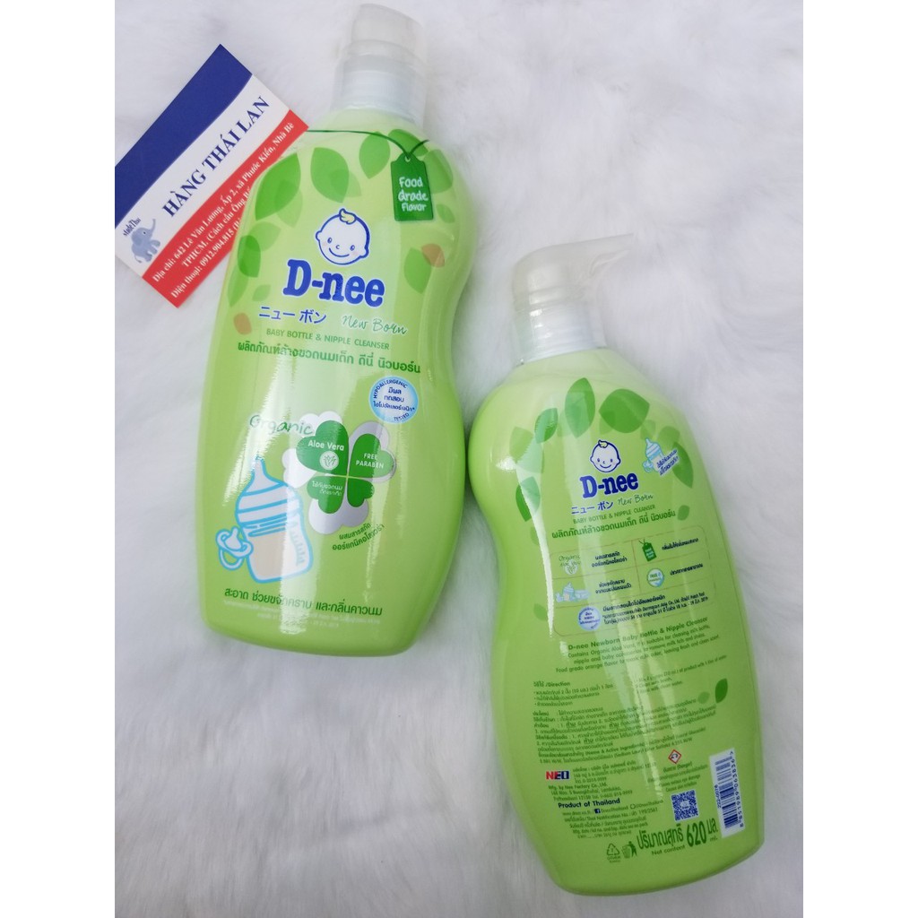 NƯỚC RỬA BÌNH SỮA DNEE CHAI  620ml