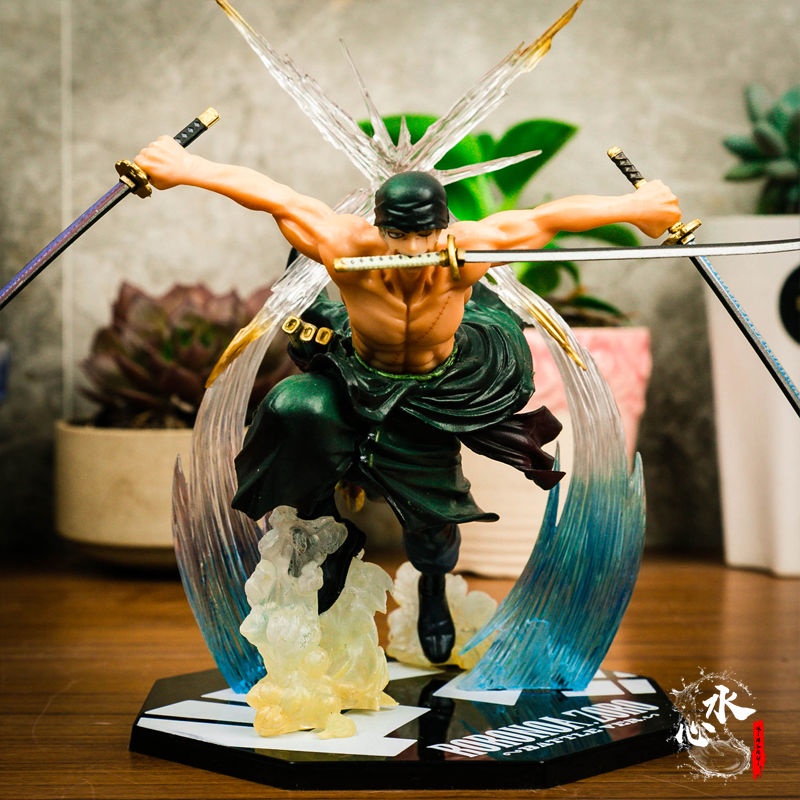 One Piece Làm bằng tay Luffy Soron Aisi Sanji Đồ trang trí ngoại vi Mô hình Anime Đồ chơi Trọn bộ Phiên bản giới hạn