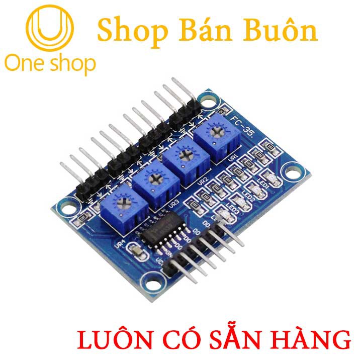 Module Hồng Ngoại V4 - Dò Đường Phát Hiện Màu (Đen-Trắng) Chất Lượng
