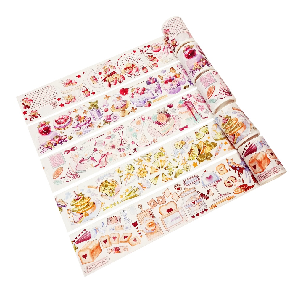 Washi chiết hãng Whale Fall nhiều chủ đề