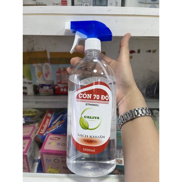 Cồn 70 độ sát khuẩn 1000ml