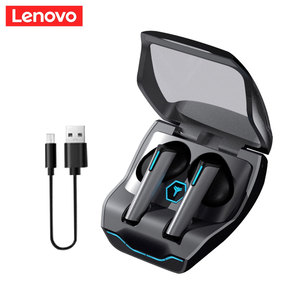 Tai nghe Lenovo XG02 nhét tai bluetooth 5.0 không dây cho điện thoại chạm cảm ứng chất liệu nhựa ABS