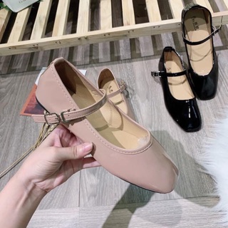 Giày tiểu thư cài quai kiểu vintage