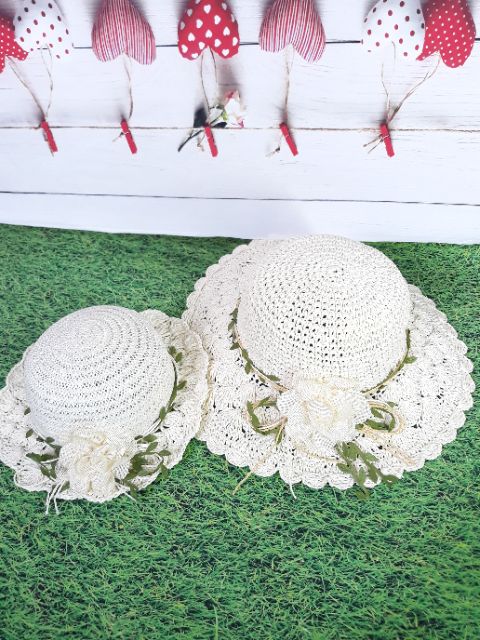 2 mũ móc cho mẹ và bé