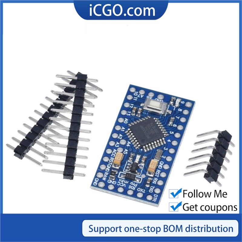 Bảng mạch Atmega328P Pro Mini 328 Mini Atmega328 5v/16mhz Atmega328 3.3v/8mhz chuyên dụng cho Arduino