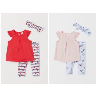 Set 3 chi tiết H&M auth bé gái