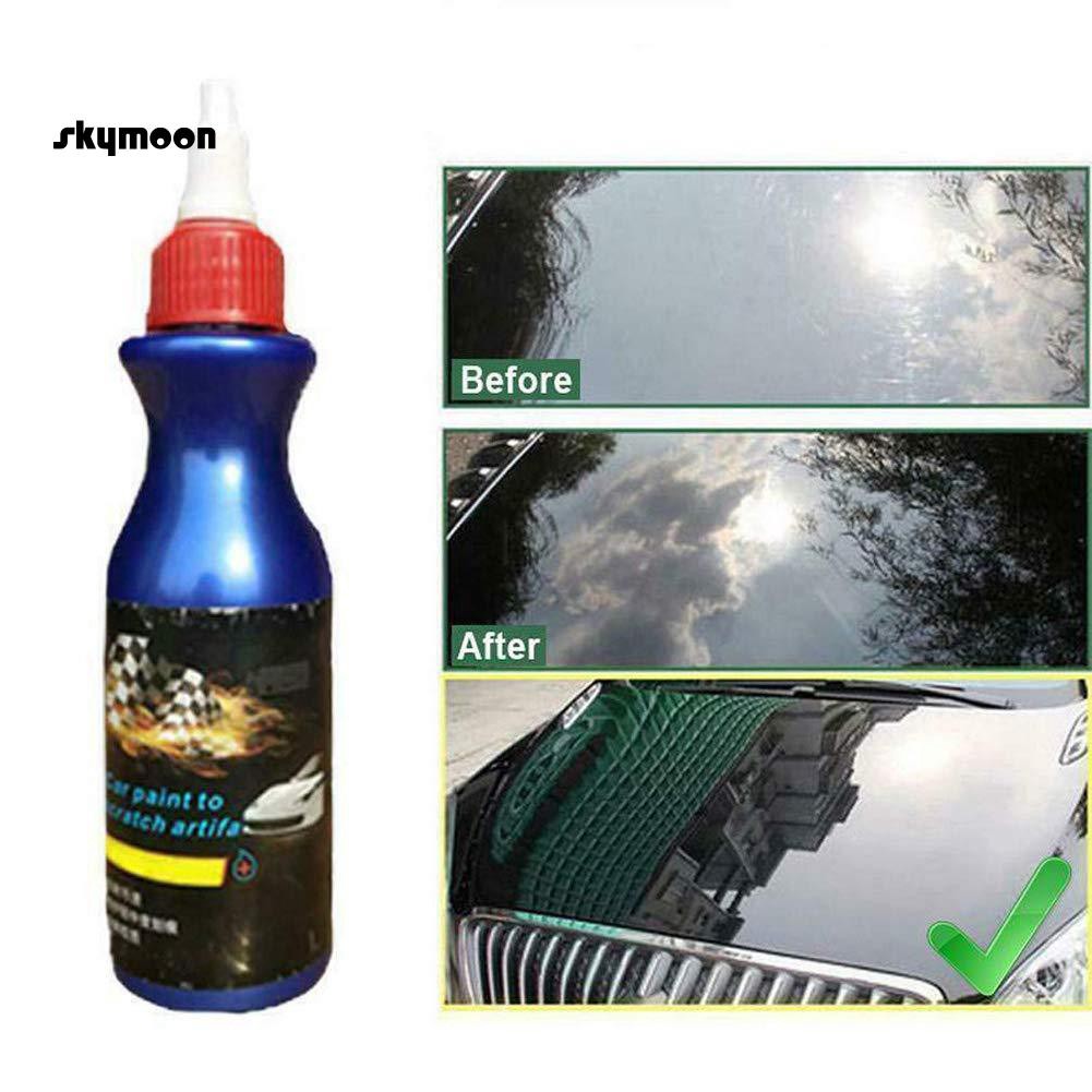 【SKY】 100g Car Vehicle Paint Care Scratch Remover Restorer Repair Agent with Towel