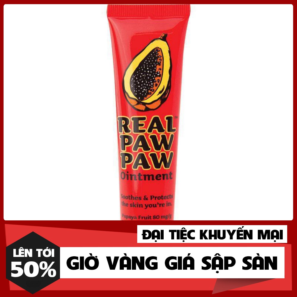 GIẢM GIÁ  Kem Real Paw Paw 25g xách tay Úc ***