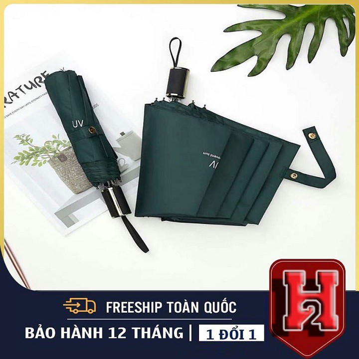 ❤️Chọn Màu❤️ Ô Dù Chống Tia UV 3 Lớp, Mẫu Mới 2020, Thiết Kế Nhỏ Gọn, Tiện Lợi- Dù Bấm Vải Dù Cao Cấp Hàng Xuất Nhật