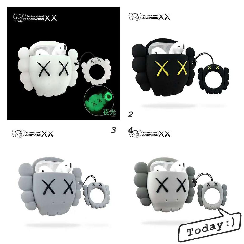 Hộp silicone đựng tai nghe Airpods nhiều màu