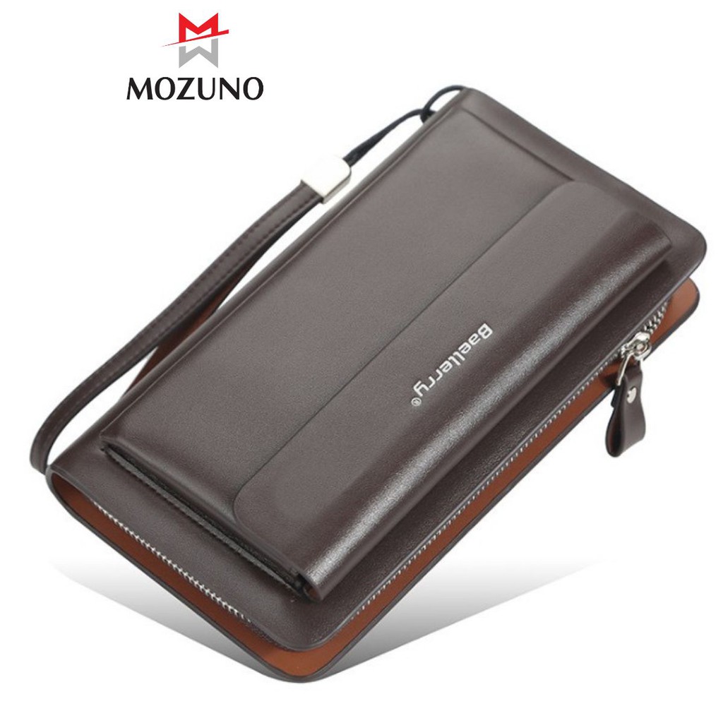 Ví Bóp Dài Cầm Tay Chính Hãng BAELLERRY Nhiều Ngăn Đựng Tiền Đựng Thẻ Cao Cấp Siêu Đẹp BR28 - Mozuno | BigBuy360 - bigbuy360.vn