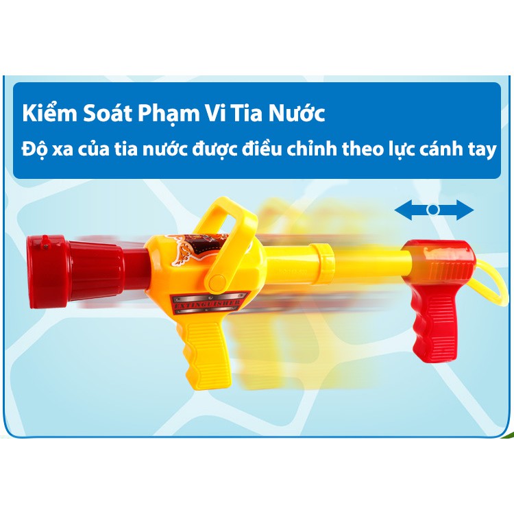 Súng phun nước chữa cháy tập làm lính cứu hoả Fire
