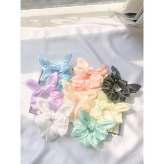 Dây buộc tóc Scrunchies Bunny 1 màu