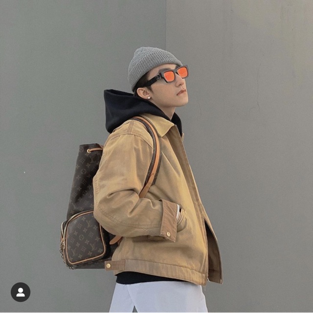 Mũ len Beanie ngắn, mũ dưa hấu ulzzang