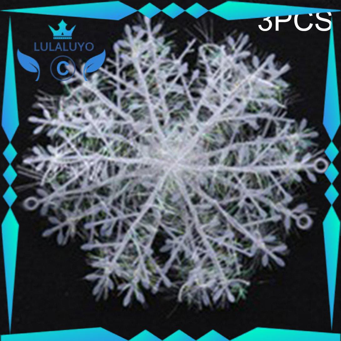 [Giáng sinh] Snowflakes Christmas Decorations 15cm for ChristmasTree Christmas Atmosphere .lu