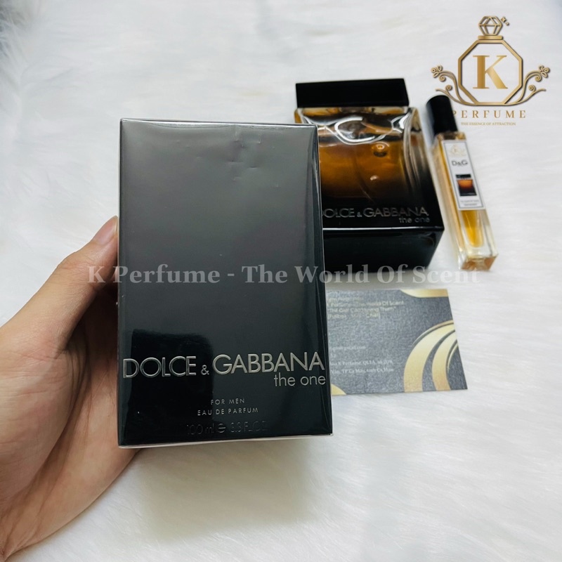 [K Perfume Chính Hãng] Nước Hoa Nam D&G The One Eau de Parfum for Men