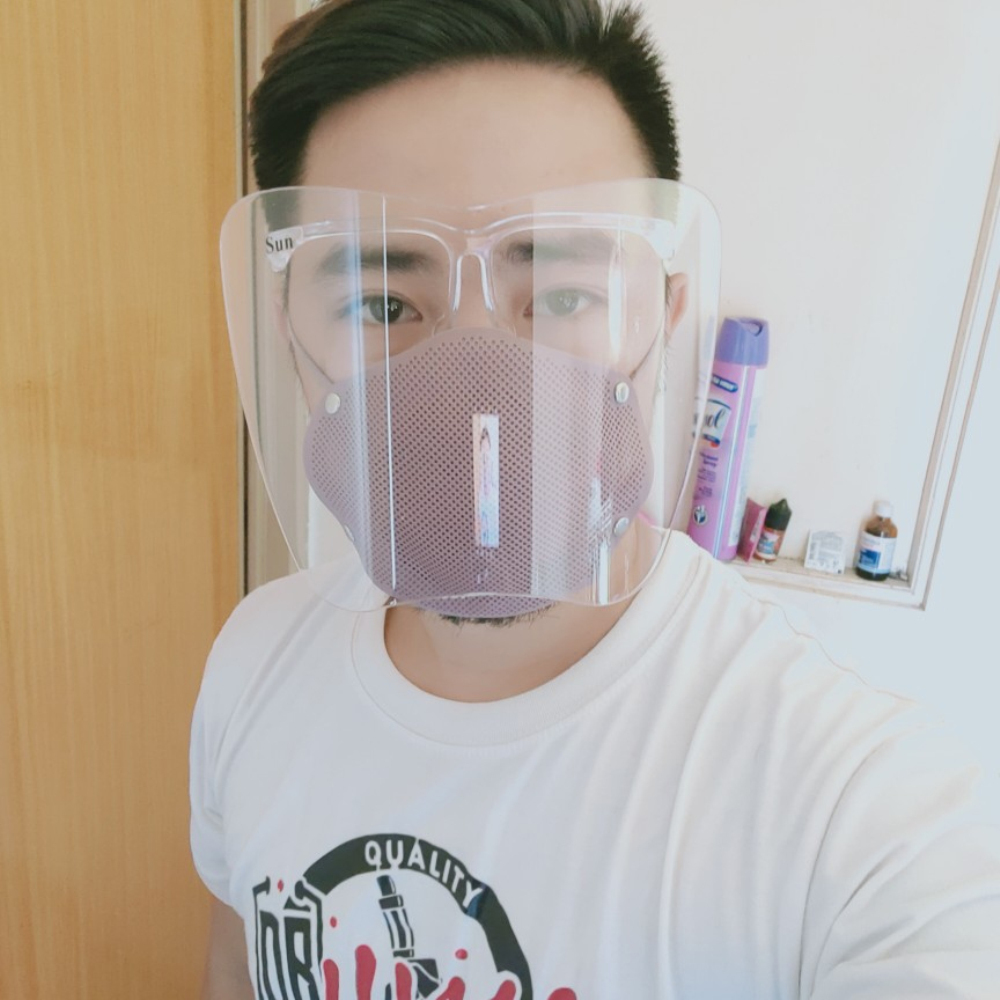 SUPER NICE Mắt kính bảo hộ che hết mặt FACE SHIELD chống giọt bắn tiện dụng beautybay | BigBuy360 - bigbuy360.vn