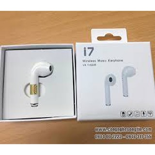 Tai nghe bluetooth 1 tai i7