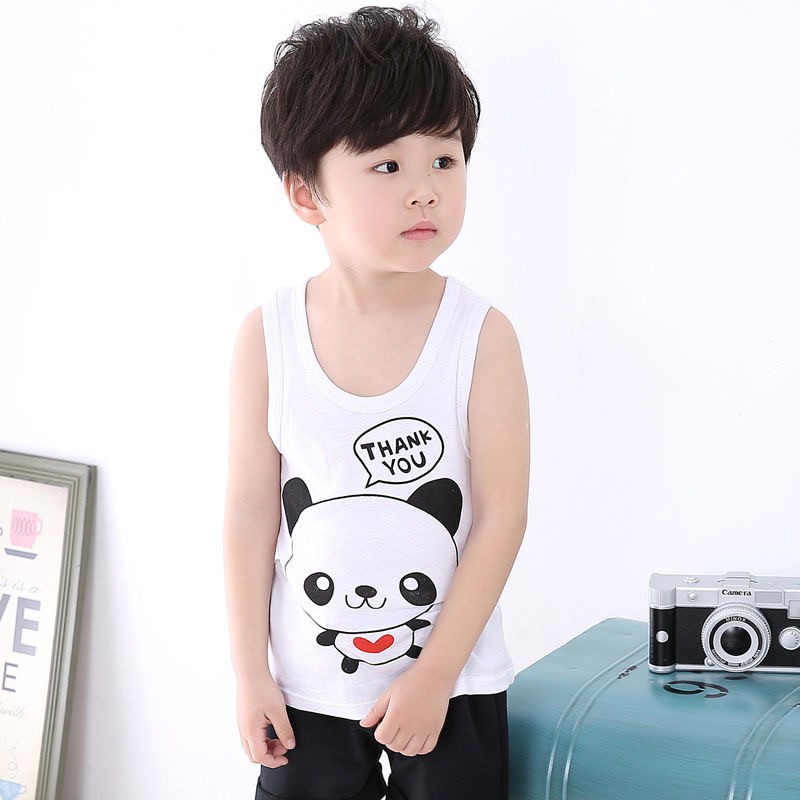 Áo Khoác Cotton Không Tay Xinh Xắn Dành Cho Bé 3-8 Tuổi