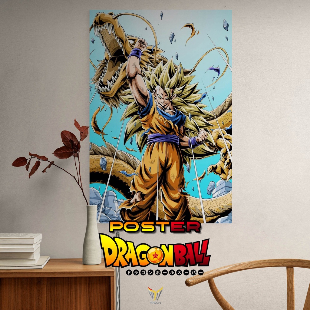 Tranh Treo Tường Poster Dragon Ball, Chất Liệu Decal, Tranh Dán Tường  Anime, Decor Trang Trí Nhà Cửa, Nhiều Size | Shopee Việt Nam