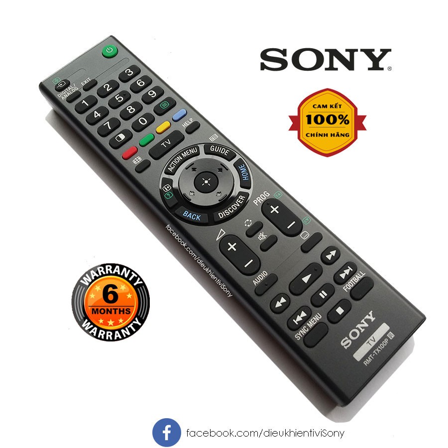 Điều khiển TV Sony RMT-TX100P chính hãng