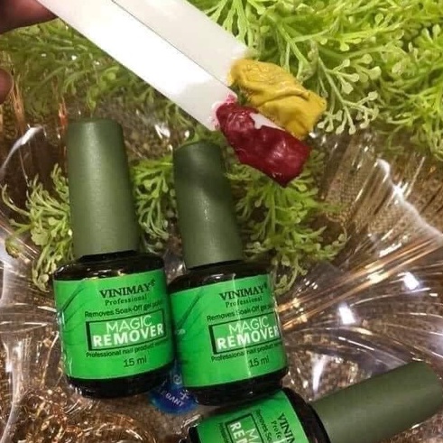 Nước phá gel Vini chính hãng  chỉ 2 phút tháo được lớp gel không cần ủ như cách truyền thống