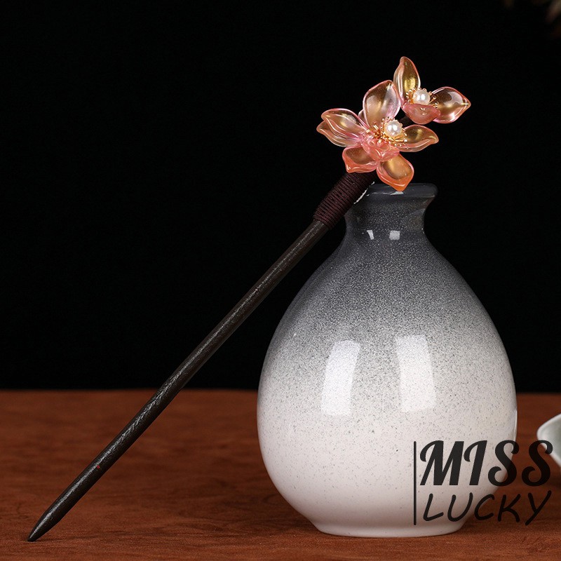 Trâm Cài Tóc Hình Hoa Đính Đá Sang Trọng Dành Cho Nữ