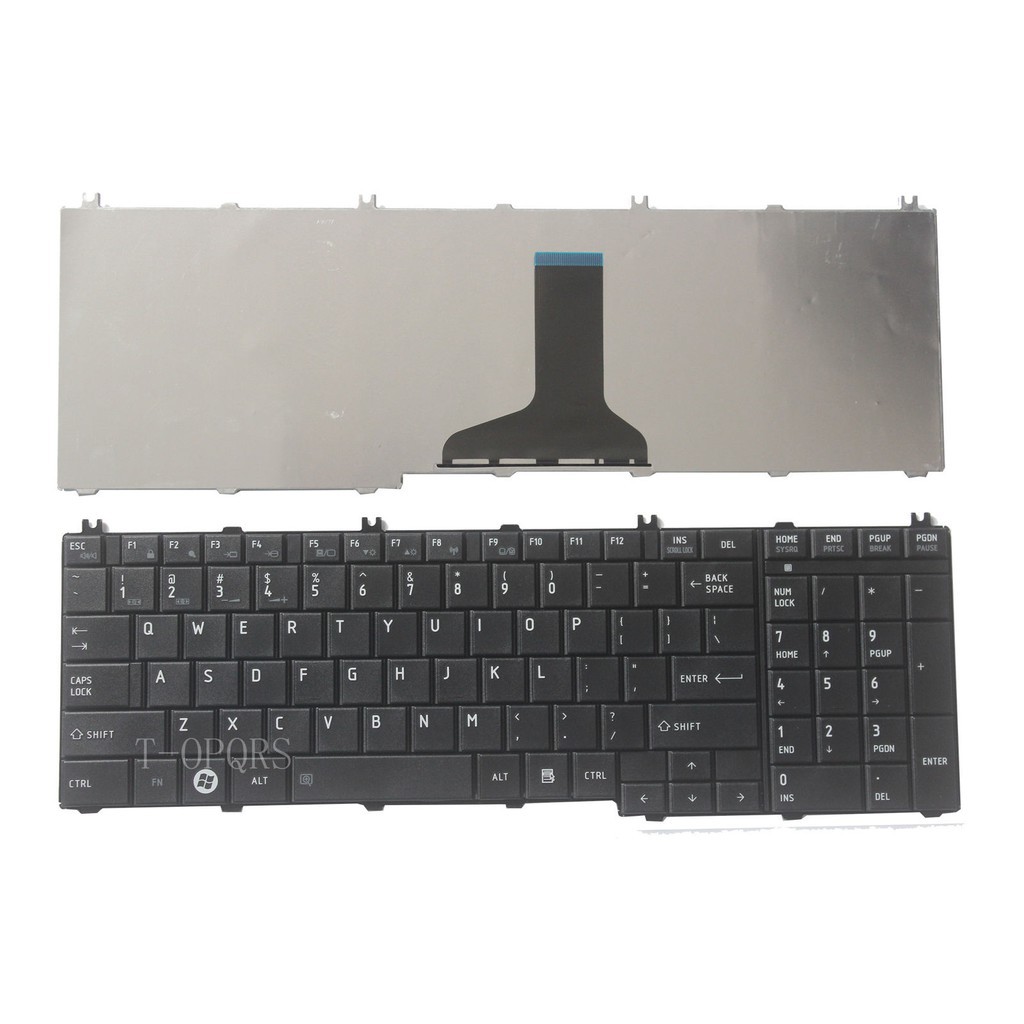 BÀN PHÍM LAPTOP TOSHIBA Satellite C650 C655 C660 C665 L650 L655 L670 L750 L770 L755 L660 L660D L665 L665D L775 (Đen)