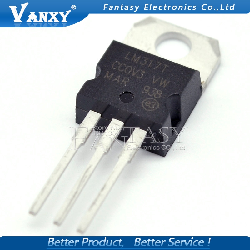 Set 10 Linh Kiện Vi Mạch Lm317T To-220 Chính Hãng