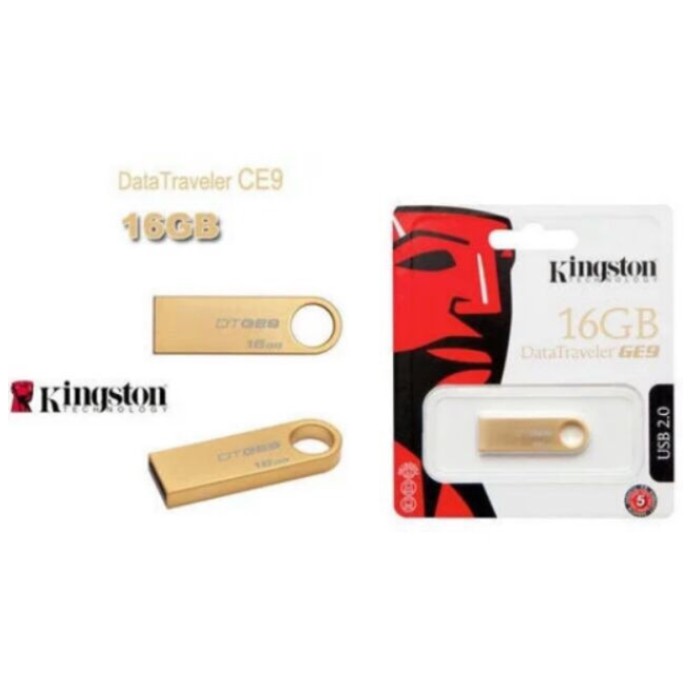 Usb Mini Kingston 16G - USb Móc Chìa Khóa Nhỏ Gọn Tiện Lợi - Vỏ Kim Loại Chống Nước - Chống Va Đập(bảo hành 12 tháng)