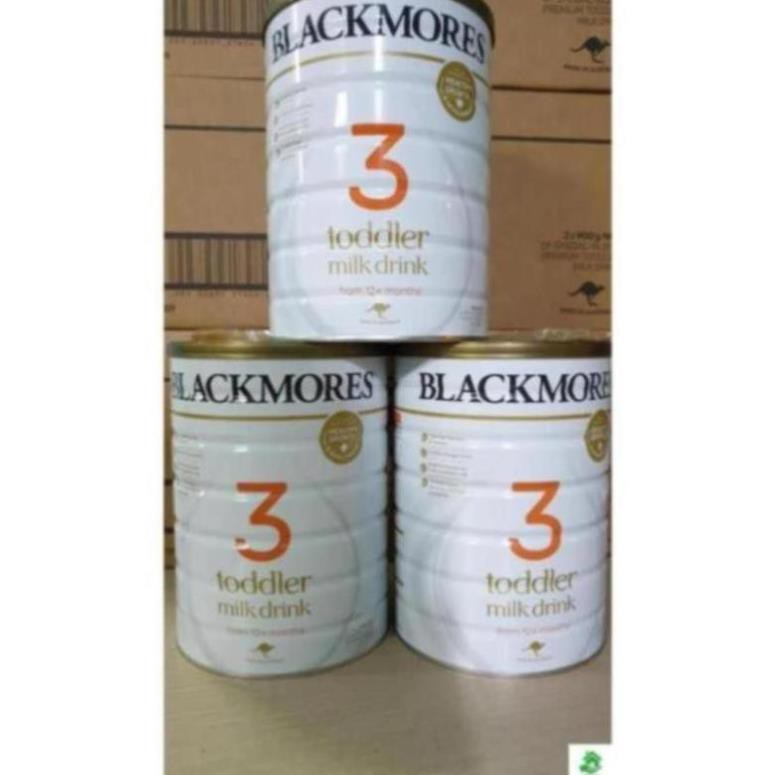Combo 3 Lon Sữa BLACKMORES số 3 Toddler Úc 900G Date T01.2022