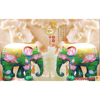 TRANH DÁN TƯỜNG 3D GIẢ NGỌC