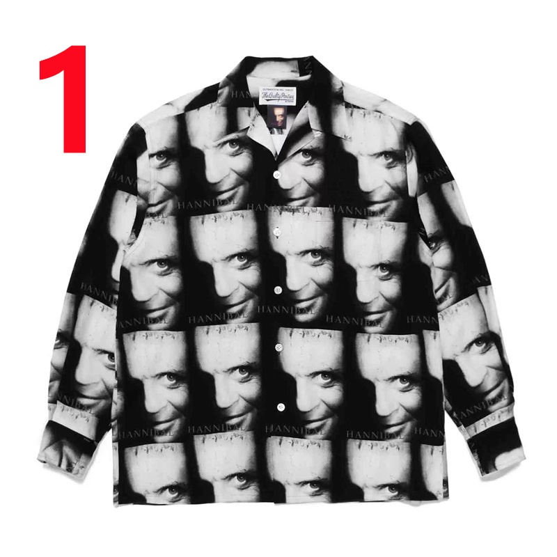 Áo Sơ Mi Unisex Tay Dài In Hình Phim WACKO MARIA Plus Size