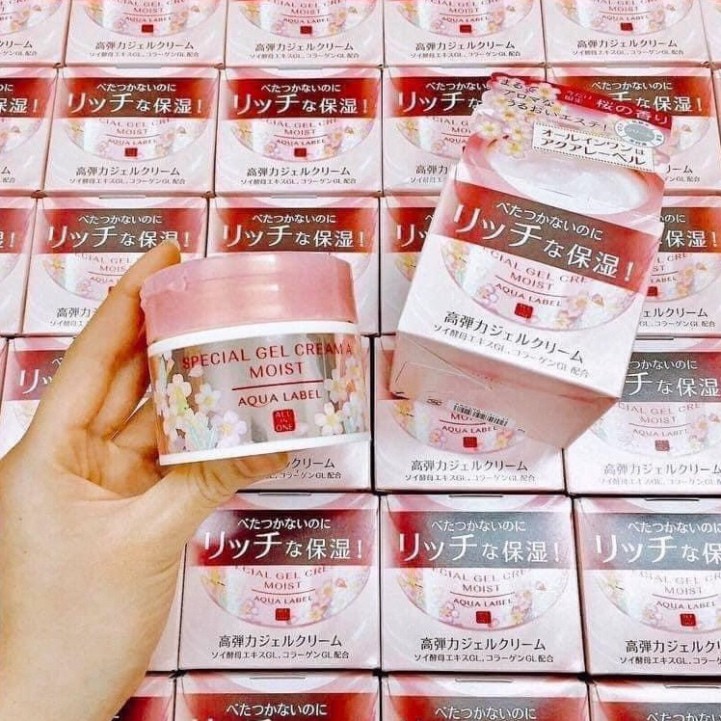 Kem Dưỡng Da Shiseido Aqualabel 5 in 1 Special Gel Cream 90g - Nhật Bản