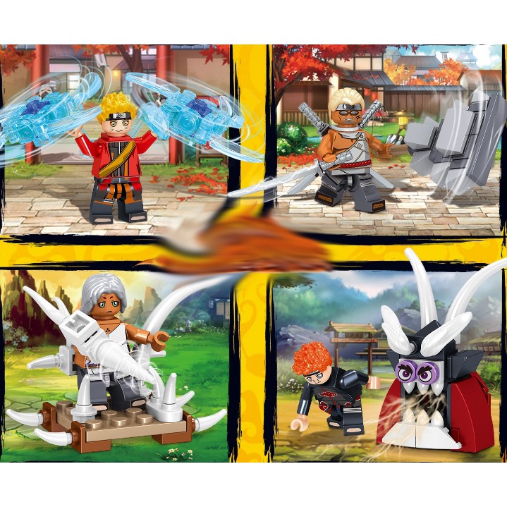 Lego Naruto bộ nhiều nhân vật