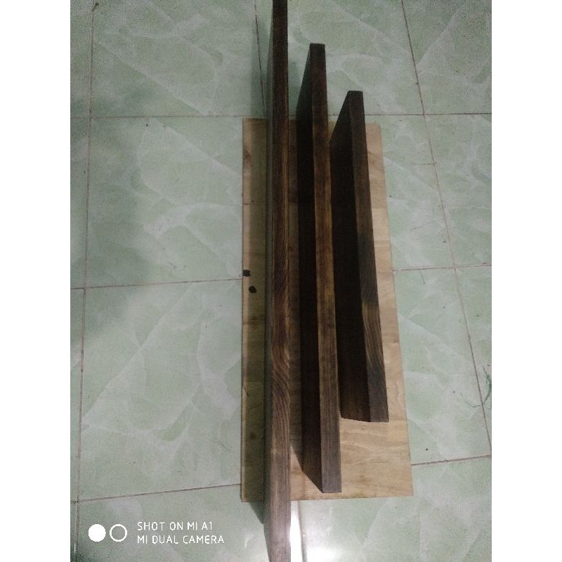 BỘ 3 KỆ GỖ THÔNG TREO TƯỜNG TỰ NHIÊN SIZE 60 80 1M - RỘNG 20CM DÀY 3CM