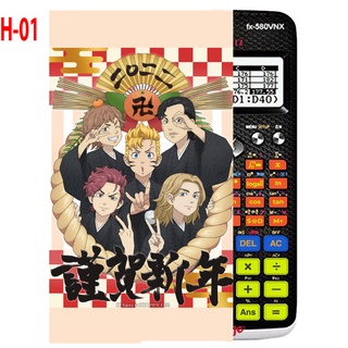 Decal Máy tính CASIO fx570, fx580...anime Tokyo Revengers (các mẫu)