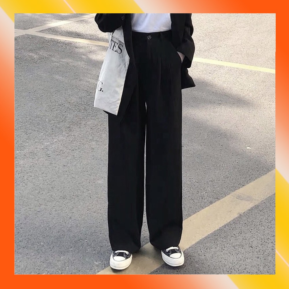 QUẦN TÂY NỮ ỐNG RỘNG SIMPLE PANT [HÀNG CAO CẤP] - 4 MÀU | BigBuy360 - bigbuy360.vn