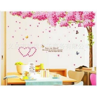 Decal dán tường Cây tình yêu