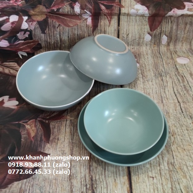 Bộ tô dĩa sứ dày đẹp màu pastel - bộ tô dĩa sứ dày đẹp