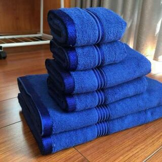 Combo bộ sản phẩm khăn cao cấp xuất khẩu dư bông cotton 100%