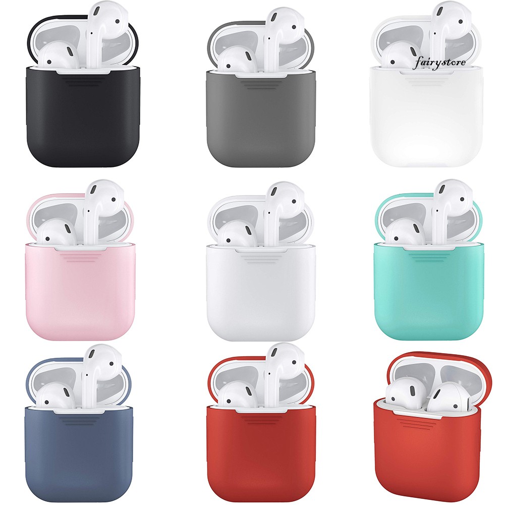 Fs Hộp Đựng Tai Nghe Apple Airpods Chống Sốc