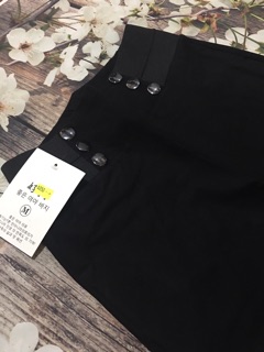 Quần Legging Cạp Cao Phối 6 Khuy