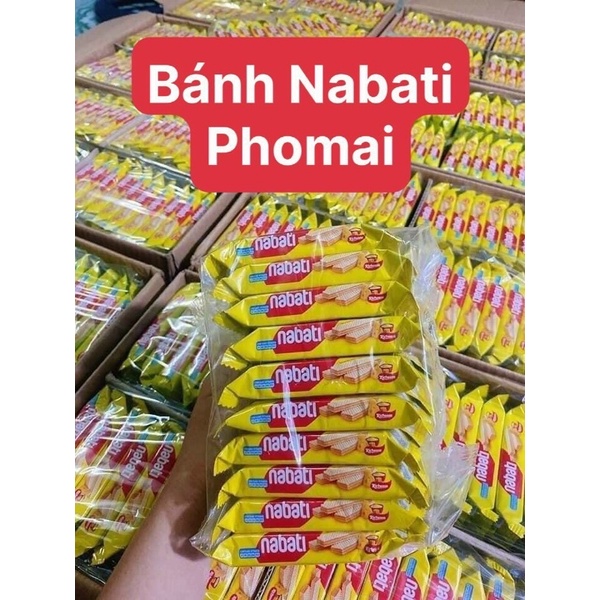 🧀🧀 🍫🍫 Bánh Xốp #Nabati Phô-mai Socola 24gram