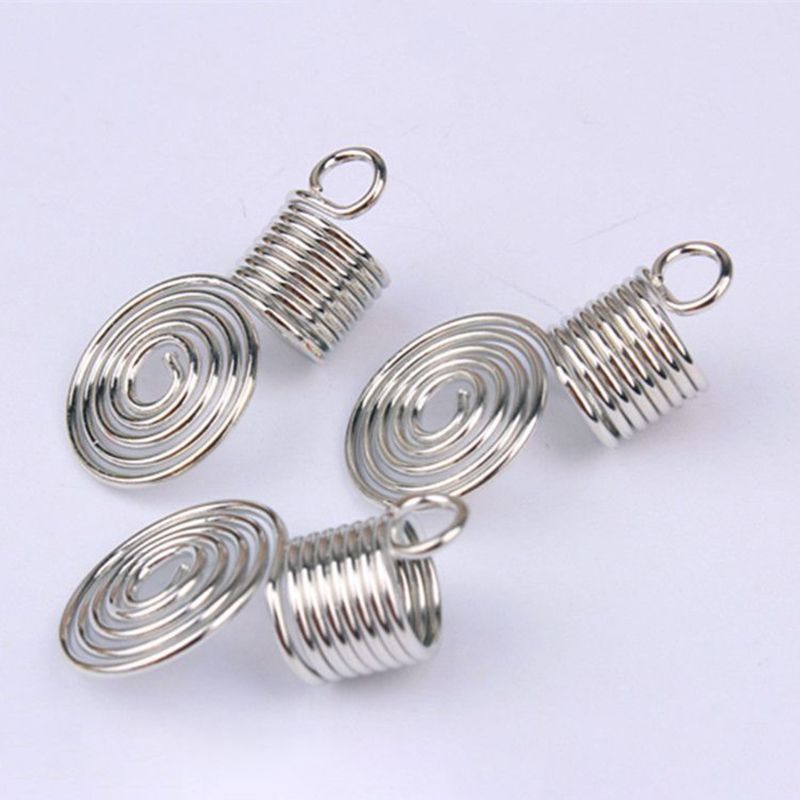 Set 5 Kẹp Tết Tóc Mạ Bạc Thời Trang