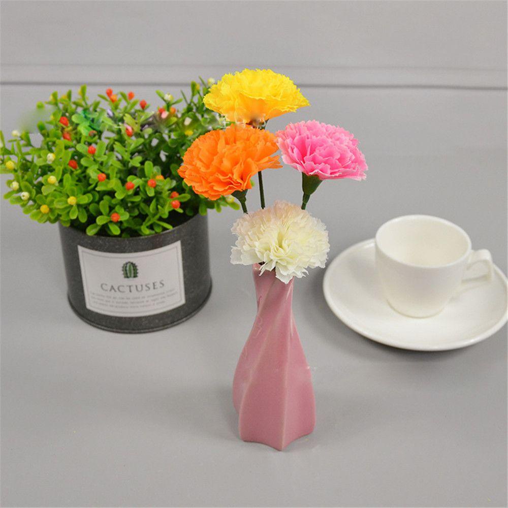 Set 10 Bông Hoa Giả Trang Trí Tiệc Cưới / Giáng Sinh