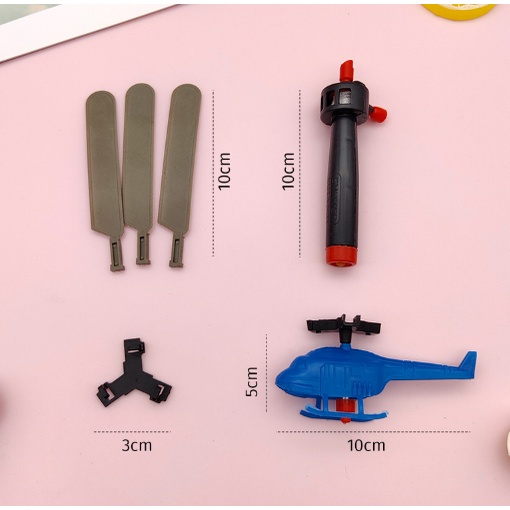 Máy Bay Trực Thăng Đồ Chơi Kéo Dây Bay Lên Vui Nhộn Cho Bé 02102