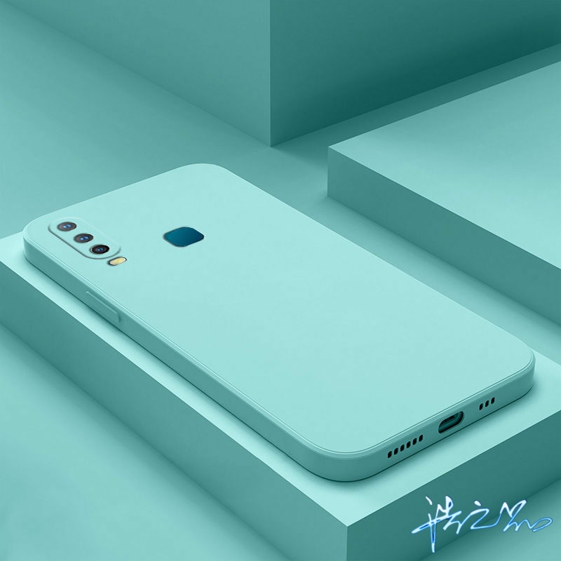 Ốp Điện Thoại TPU Dẻo Viền Vuông Màu Kẹo Ngọt Thời Trang Cho Vivo Y11 Case Y12 Y15 Case Y17 U10