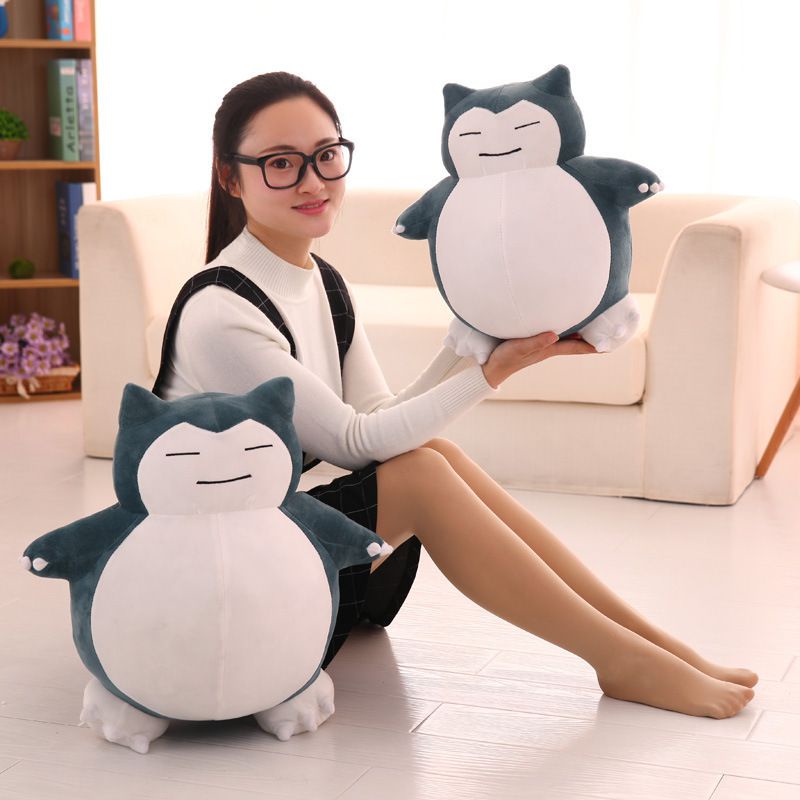 Đồ chơi nhồi bông Hình Gấu Snorlax Trong Pokemon 30-50cm